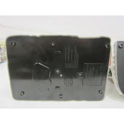 TWO BATTERY OPERATED CHRISTMAS HOUSES