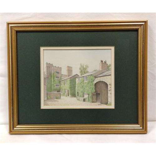 RUFFORD OLD HALL LANCASHIRE ENGLAND BY R.H. MOORE