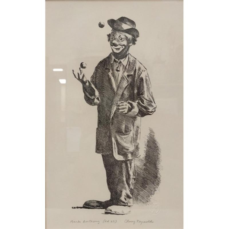 CHANG REYNOLDS LITHOGRAPH WITH EMBOSSED STAMP