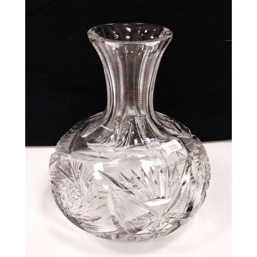 BRILLIANT CUT GLASS DECANTER