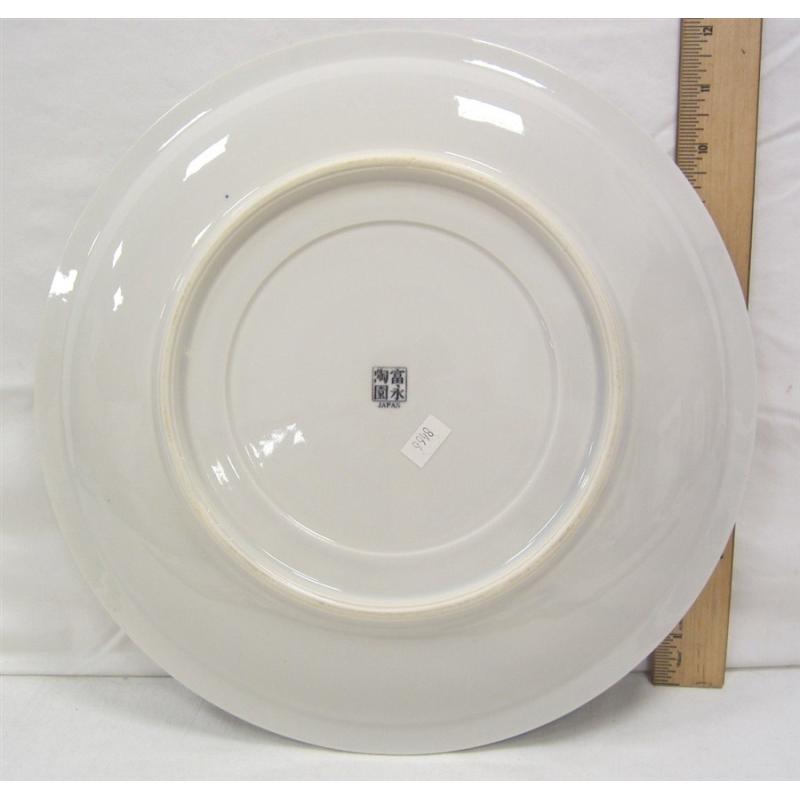 JAPANESE BLUE & WHITE PORCELAIN CHARGER