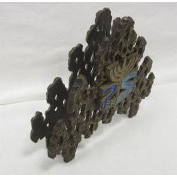 CAST METAL BRUTALISM ISRAEL NAPKIN HOLDER