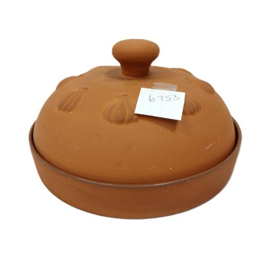 TERRA COTTA GARLIC ROASTER