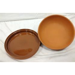 TERRA COTTA GARLIC ROASTER