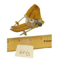 WHIMSICAL SKIING FIGURE