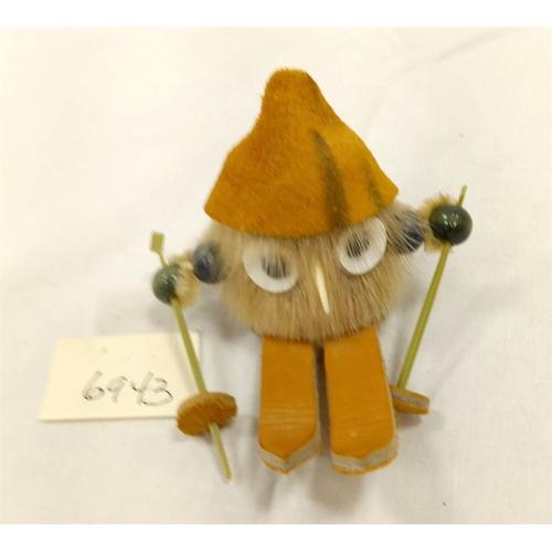 WHIMSICAL SKIING FIGURE