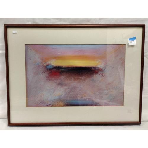 ABSTRACT PHOTO LITHO PRINT