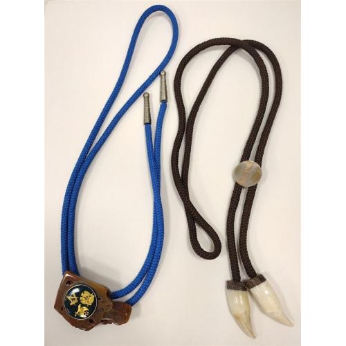 TWO BOLO TIES
