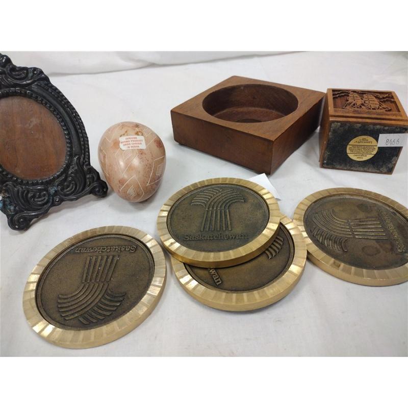 KENYA EGG, FRAME, COASTERS, PEN HOLDER