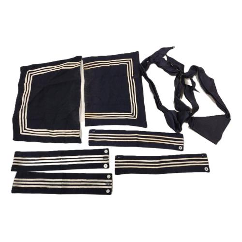 NAVAL STRIPED CUFFS AND COLLARS