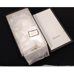 GUCCI BAGS, SHOE BOX, GUCCI SILK BAGS, AND RIBBON