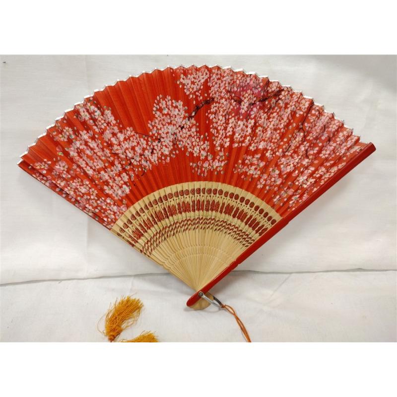 FOUR VINTAGE ASIAN FANS