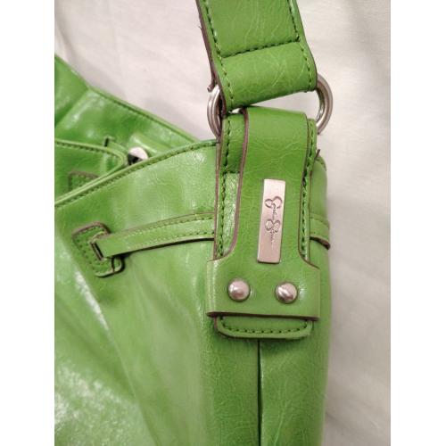 JESSICA SIMPSON GREEN TOTE PURSE