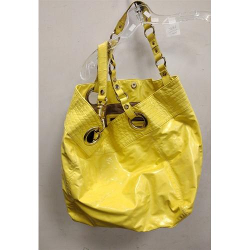 STEVEN MADDEN BRIGHT YELLOW - SOME WEAR ON SHOULDER SCRAP