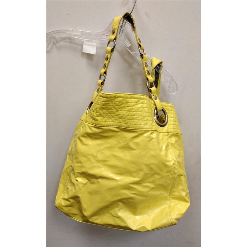 STEVEN MADDEN BRIGHT YELLOW - SOME WEAR ON SHOULDER SCRAP