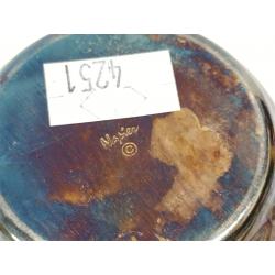 TWO SILVERPLATED BABY CUPS AND AS IS SPOON