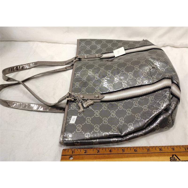 TOTE HANDBAG MARKED GUCCI .  AS IS