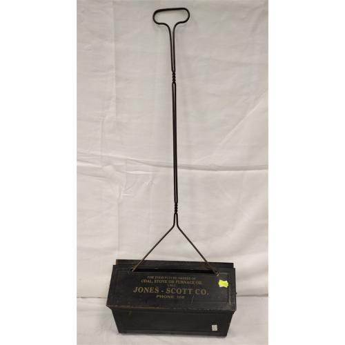 ANTIQUE ADVERTISING DUST PAN