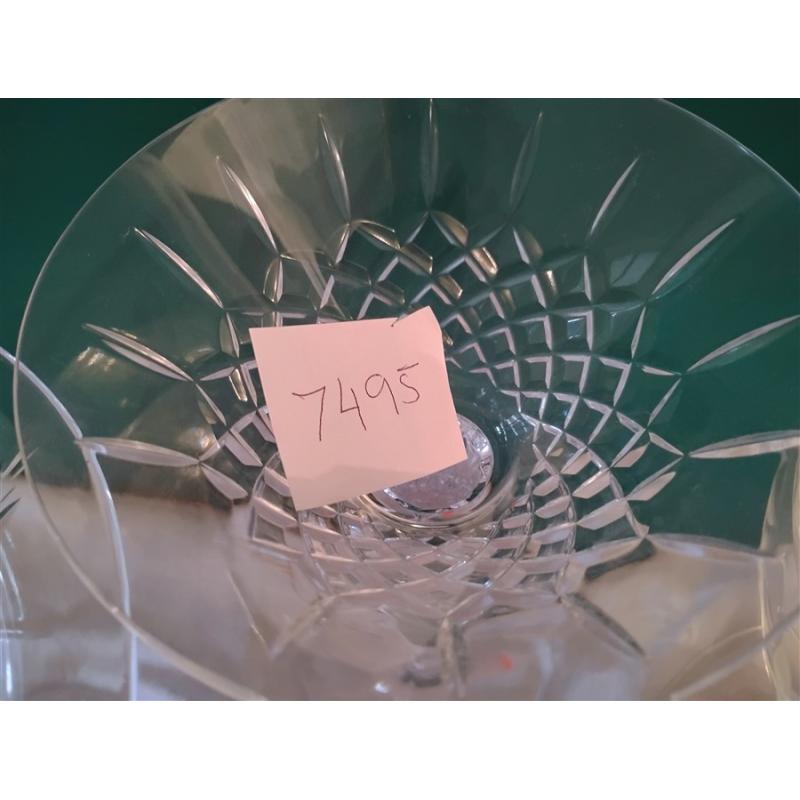 GLASS COMPOTES AND GOBLETS