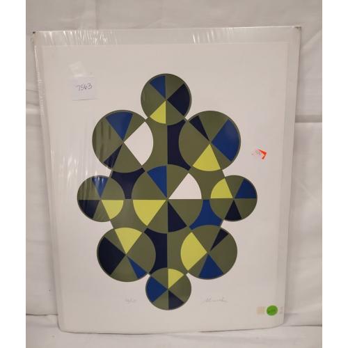 SIGNED AND NUMBERED MODERN ART DESIGN #26/150