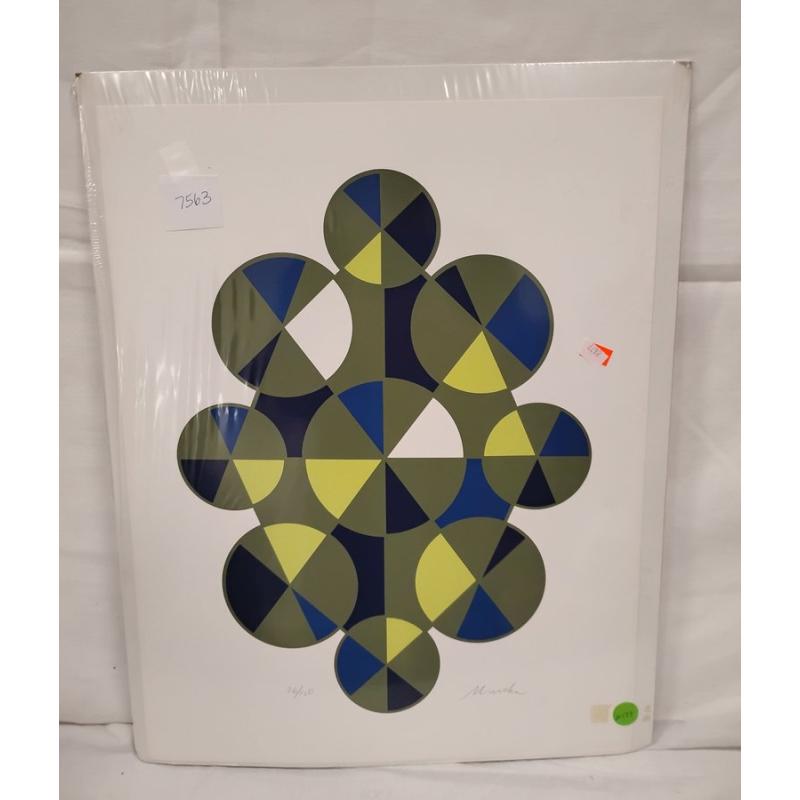 SIGNED AND NUMBERED MODERN ART DESIGN #26/150