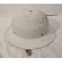 WHITE METAL HELMET