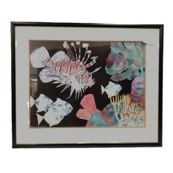 BARBARA WALLACE PHOTO LITHO PRINT OF FISH