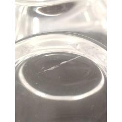 KOSTA BODA BENST EDENFALK TALL ART GLASS VASE. UNSIGNED