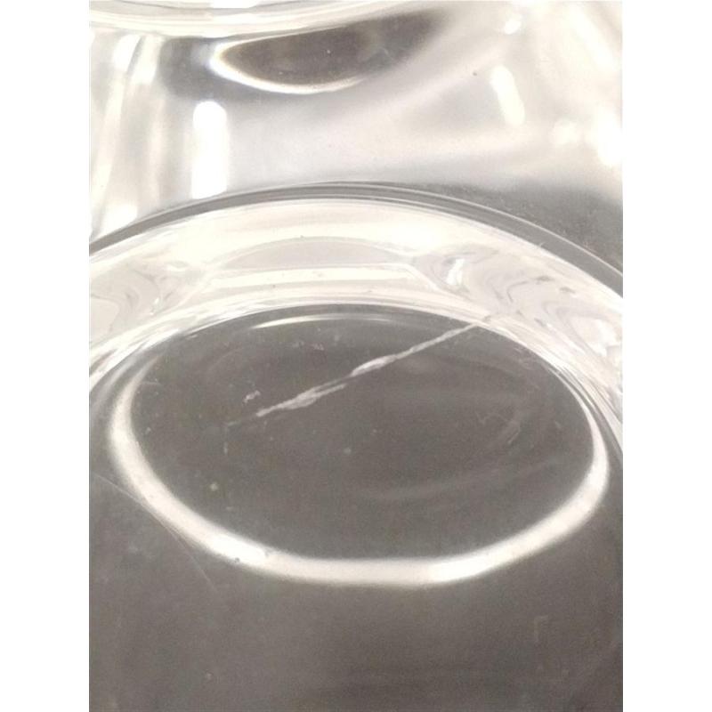 KOSTA BODA BENST EDENFALK TALL ART GLASS VASE. UNSIGNED