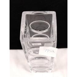 KOSTA BODA BENST EDENFALK TALL ART GLASS VASE. UNSIGNED