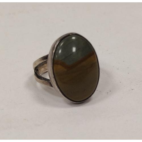 STERLING RING SET WITH AGATE