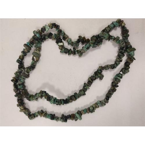 NATURAL AFRICAN TURQUIOSE NECKLACE - ACTUALLY JASPER