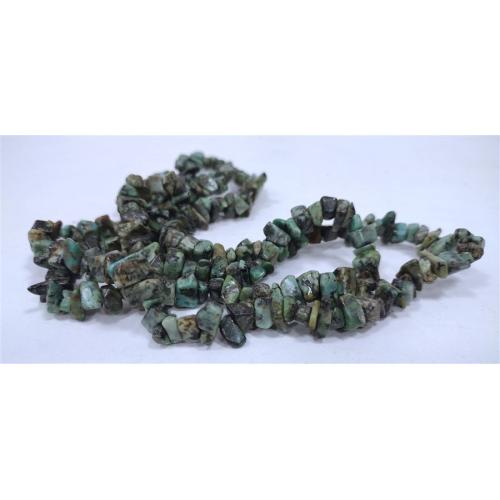 NATURAL AFRICAN TURQUIOSE NECKLACE - ACTUALLY JASPER