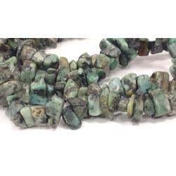 NATURAL AFRICAN TURQUIOSE NECKLACE - ACTUALLY JASPER