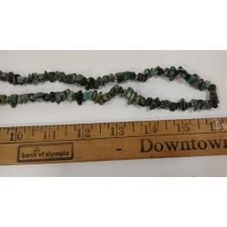 NATURAL AFRICAN TURQUIOSE NECKLACE - ACTUALLY JASPER