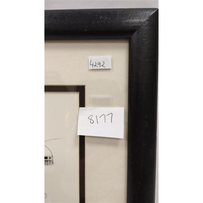 KOFI BROWNING PIER 1 IMPORTS PRINT SIGNED & NUMBERED