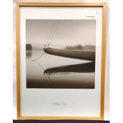 PHOTOLITHO BY MICHAEL KAHN TITLED "BOW OF THE EDAM"