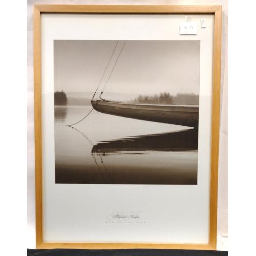 PHOTOLITHO BY MICHAEL KAHN TITLED "BOW OF THE EDAM"
