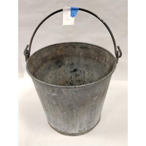 GALVANIZED BUCKET STAMPED N.P.R.