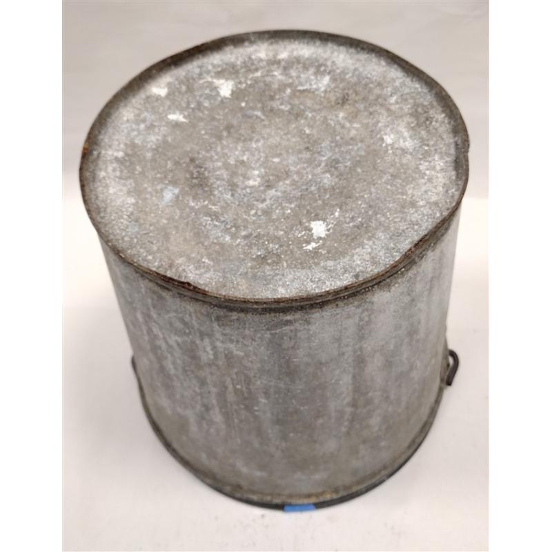 GALVANIZED BUCKET STAMPED N.P.R.