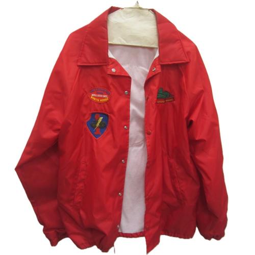JACKET WITH NORTH KOREA MARINE CORPS PATCHES