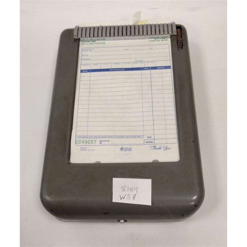 1950'S MOORE RECEIPT MACHINE - COUNTRY COVE