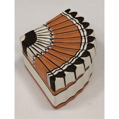 R. ISLETA SIGNED NATIVE AMERICAN TRINKET BOX