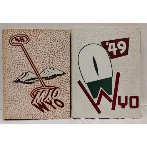 1948 & 1949 UNIVERSITY OF WYOMING YEAR BOOKS