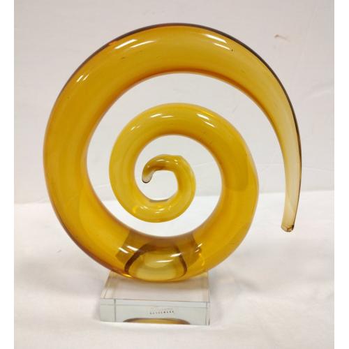 MURANO GLASSWARE SWIRL SCULPTURE