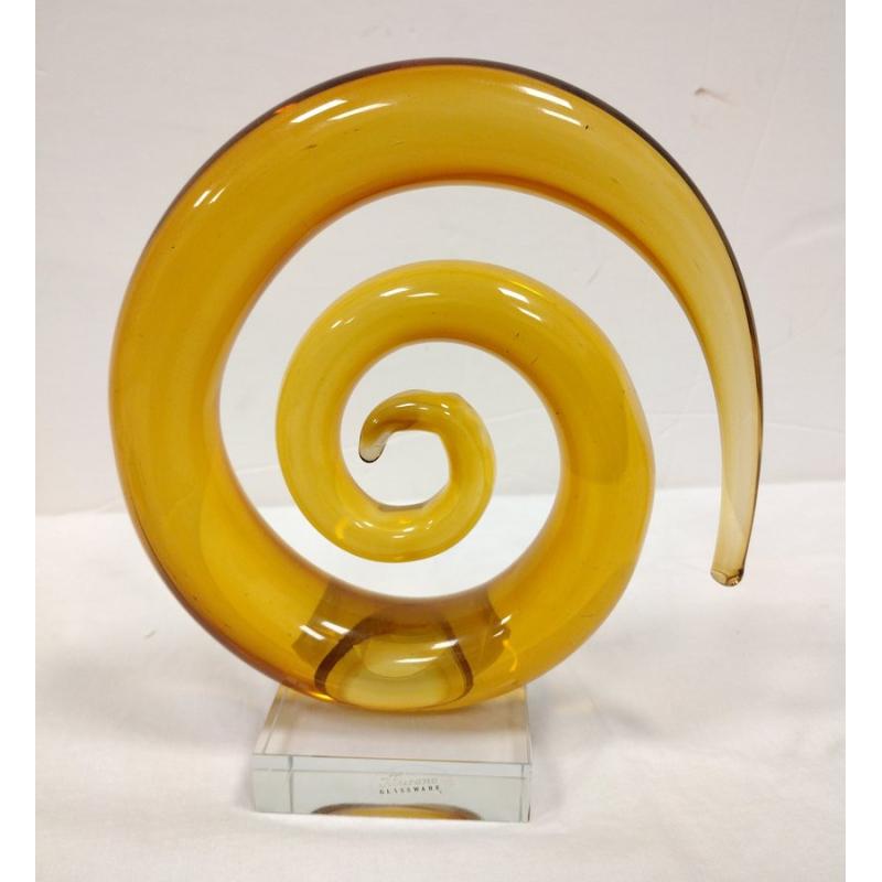 MURANO GLASSWARE SWIRL SCULPTURE