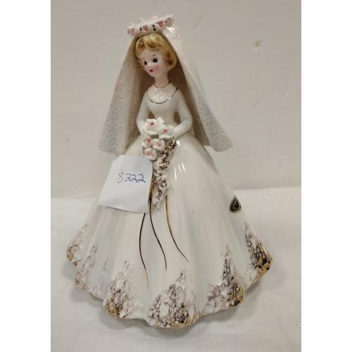 LARGE VINTAGE JOSEF ORIGINAL BRIDE FIGURINE