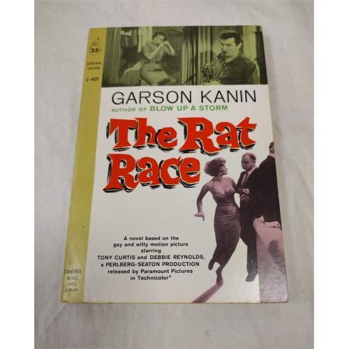 GARSON KANIN "THE RAT RACE" 1960 PAPERBACK POCKET BOOK
