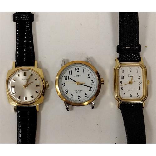THREE TIMEX WATCHES - NOT TESTED