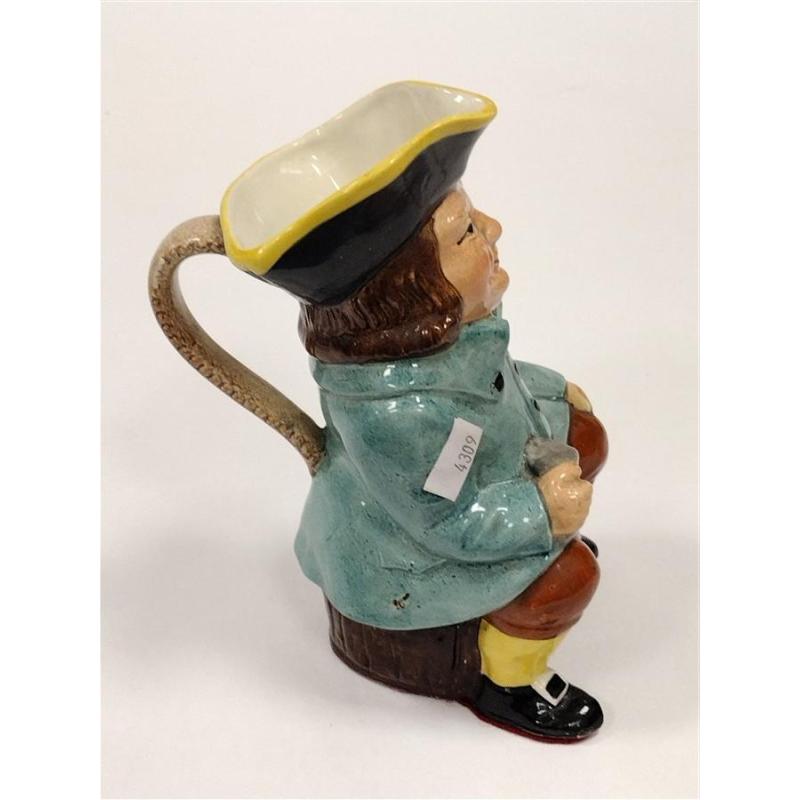 STERLING POTTERY MADE IN ENGLAND TOBY PITCHER